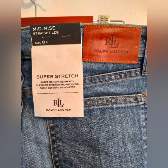 Ralph Lauren Straight Leg Classic super stretch - Petite 8 - Picture 3 of 7